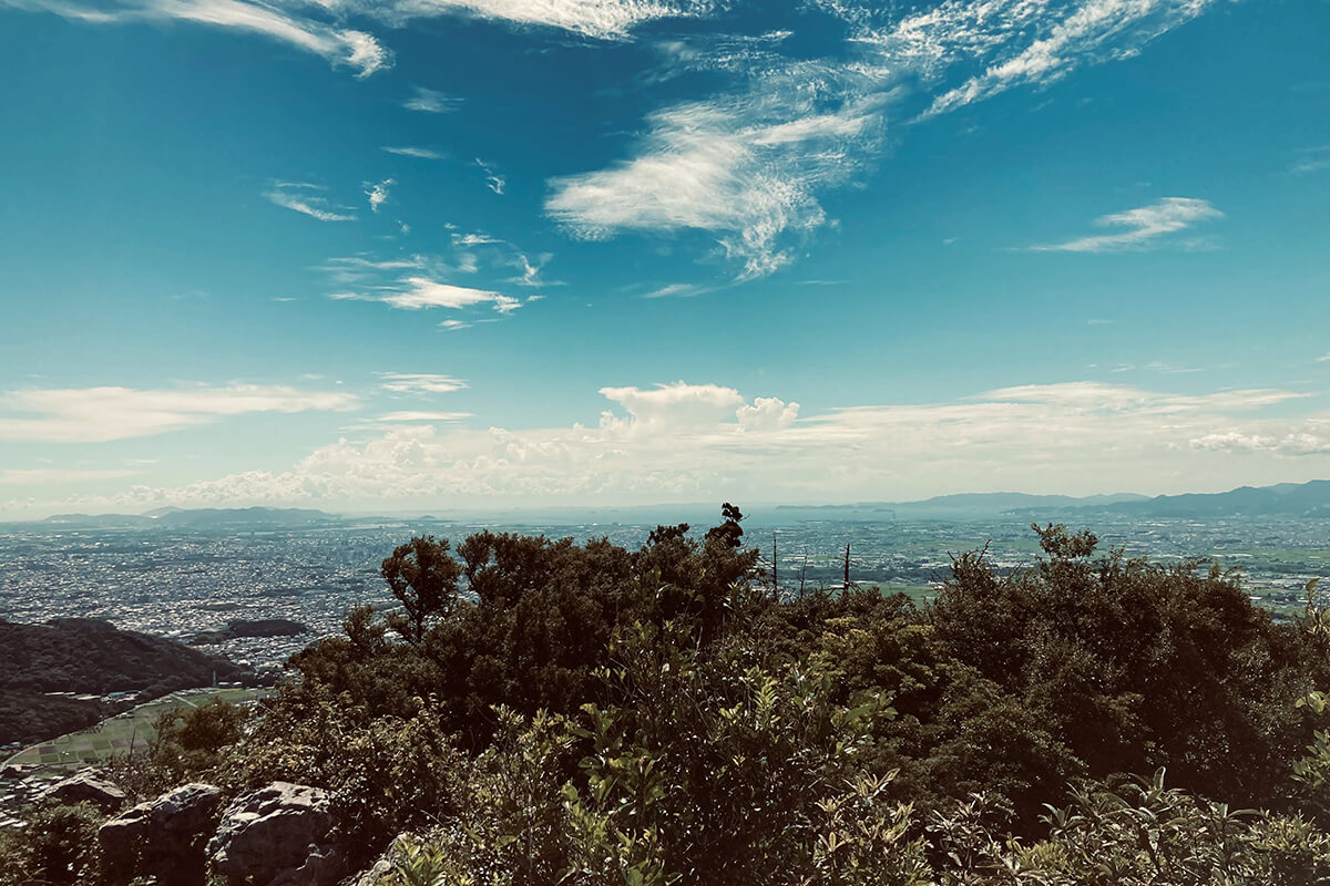 石巻山山頂